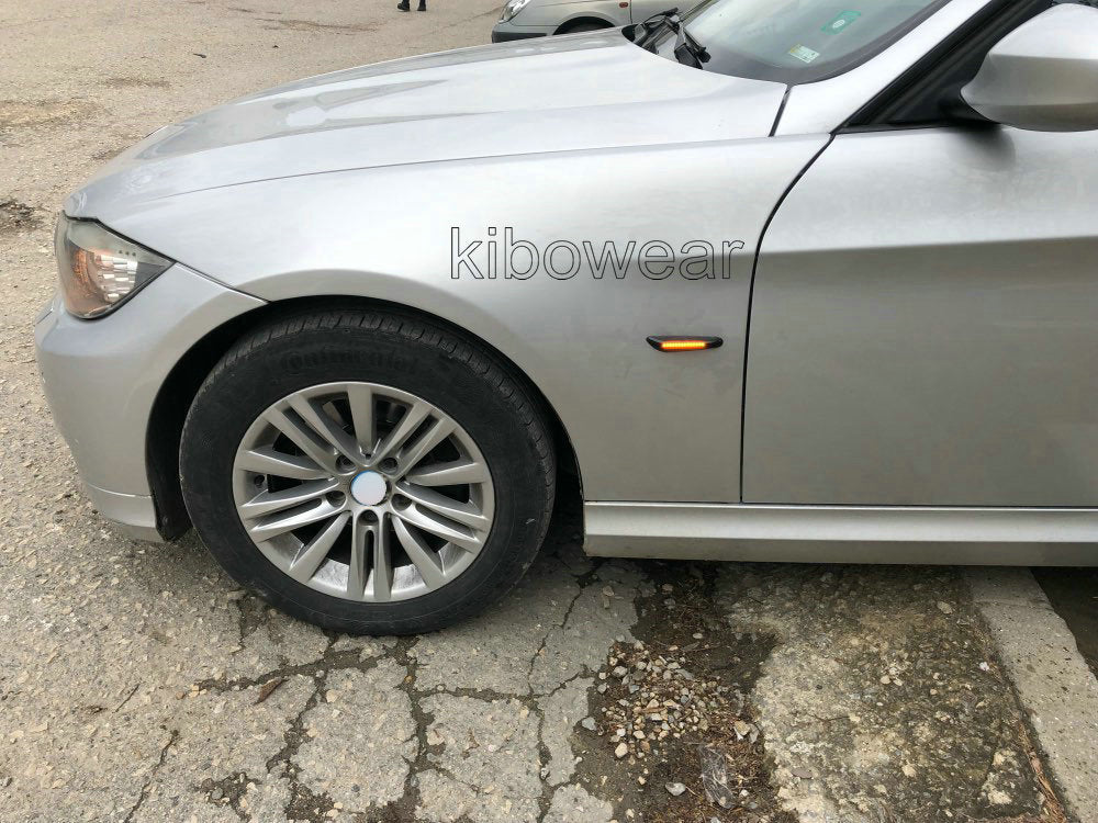 Frecce Laterali Dinamiche Nere Fume' Led Bmw E60 E61 E46 E66 E84 E83 E90 E91 63137253326 63137253325 BM2570117 BM2571117