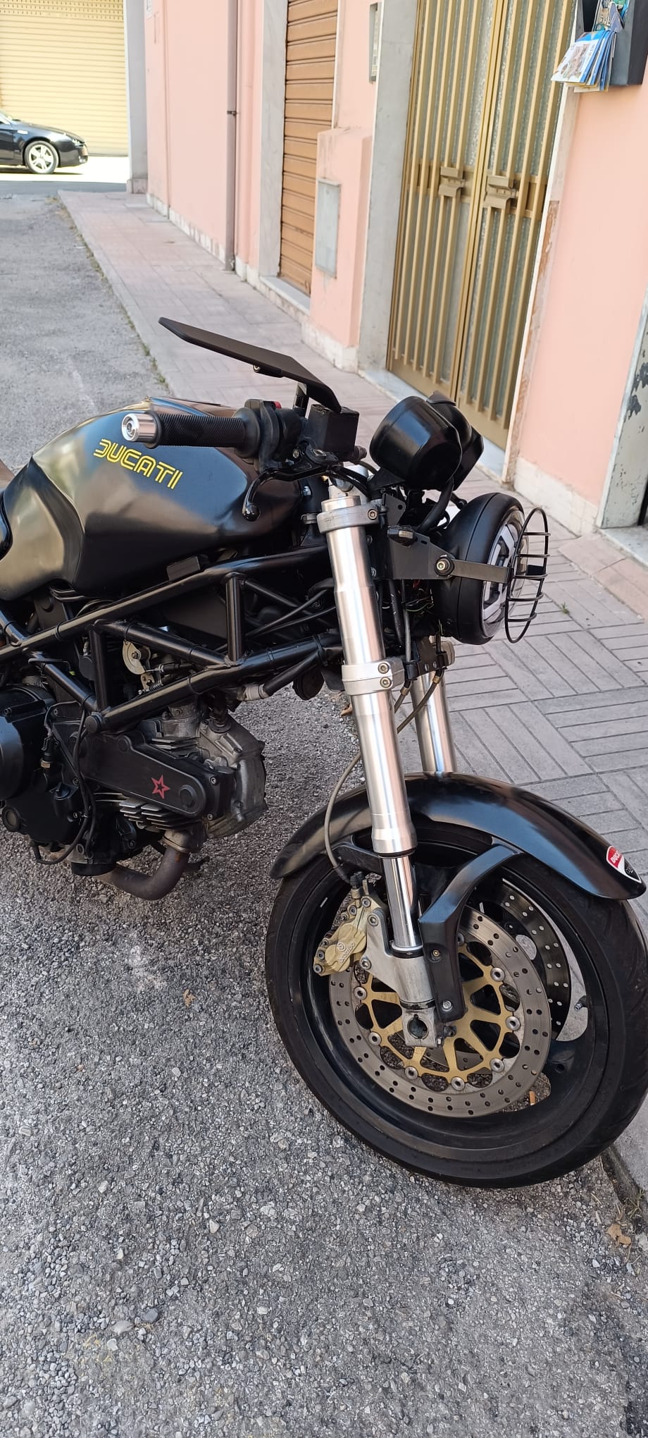 Specchietti Ala A Lama Girevole Vento Per Ducati Monster 600 620 750 900 800