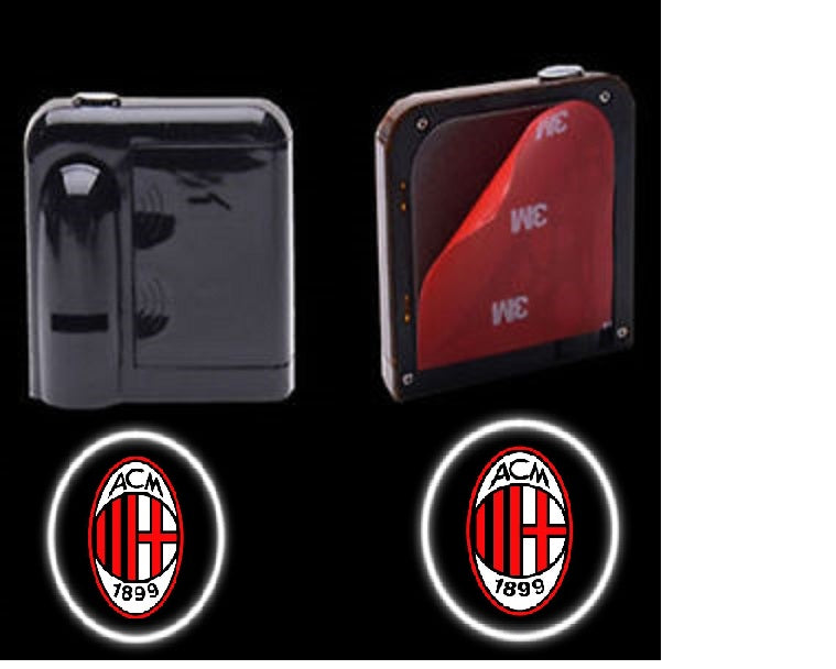 Led sottoporta sotto porta cortesia per tutte le auto con logo della propria auto a batterie e con sensore di apertura . Facili da montare