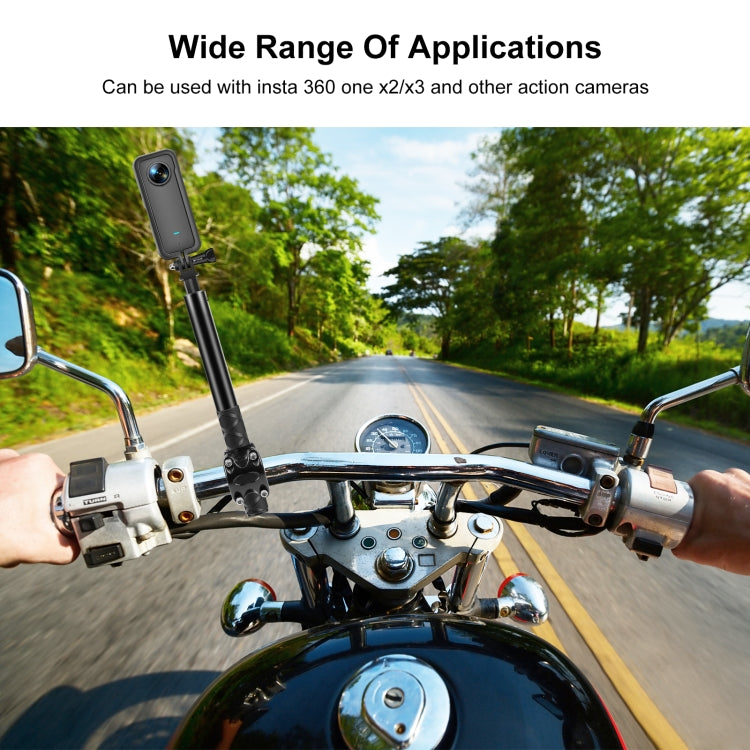 Asta Insta360 Staffa Adattatore Per Montaggio Manubrio Bici Moto Con Supporto