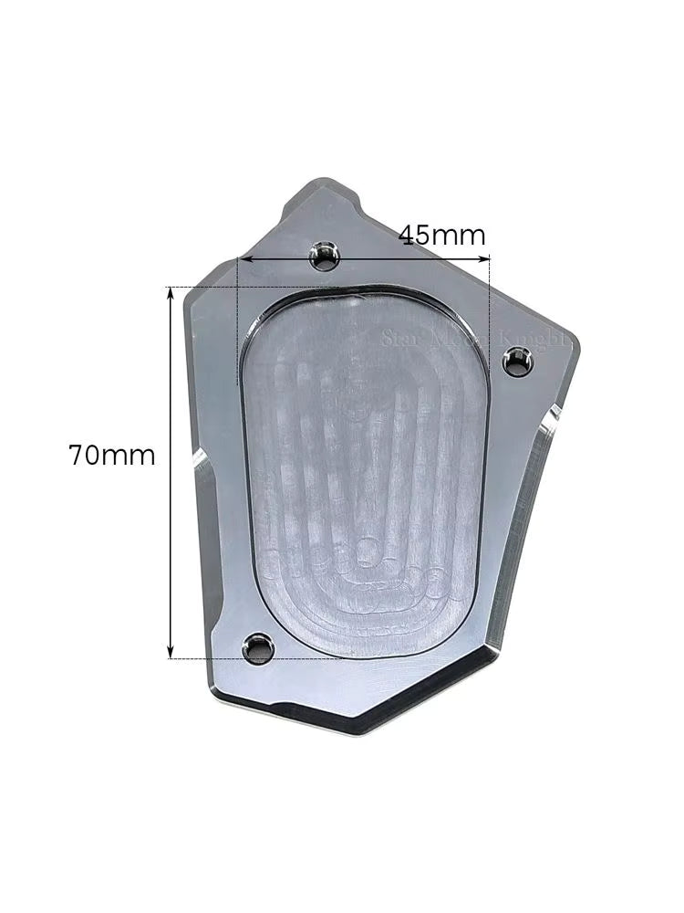 Piastra Cavalletto Moto Estensione Laterale Per Bmw Gs 1250 R Con Logo