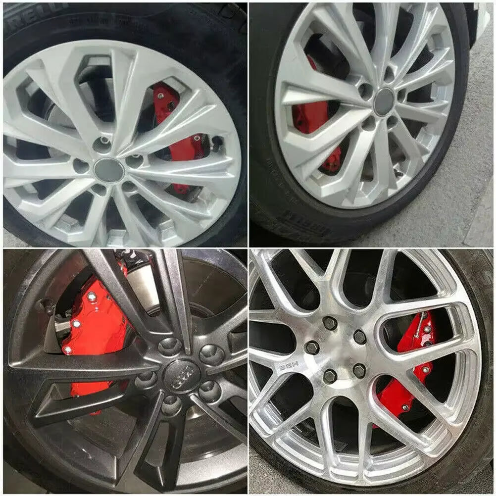 kit 4 cover coperture pinze freno per Mercedes classe A B C E SLK CLA GLA CLK no logo