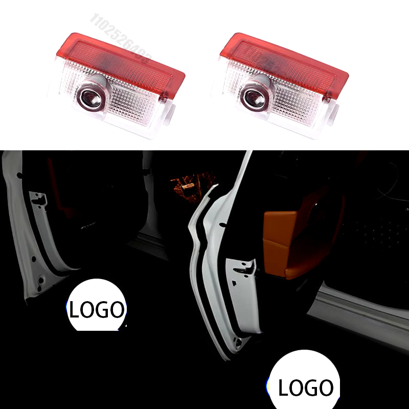 Led Sottoporta Sotto Porta cortesia Logo Mercedes Classe A B C E M Gl Gla Glc Gle Gls