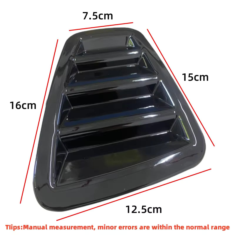 Coppia Cover Stop Posteriore Griglie Prese Aria Sx Dx Fiat 500 Abarth 595