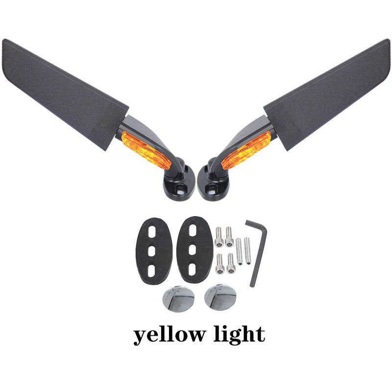 Specchietti Ala A Lama Girevole Frecce Led Integrate Per Ducati 848 1098