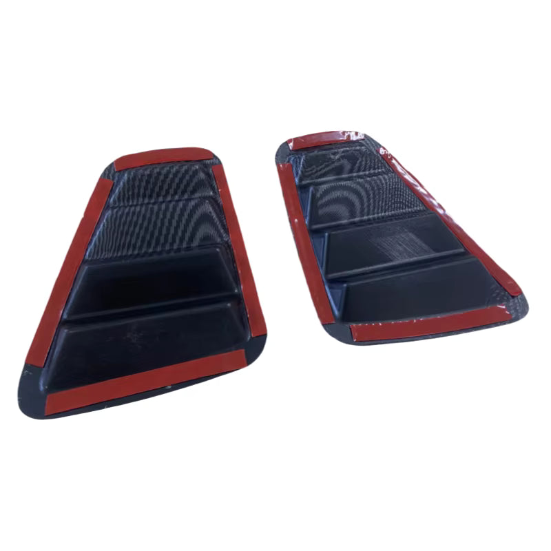Coppia Cover Stop Posteriore Griglie Prese Aria Sx Dx Fiat 500 Abarth 595