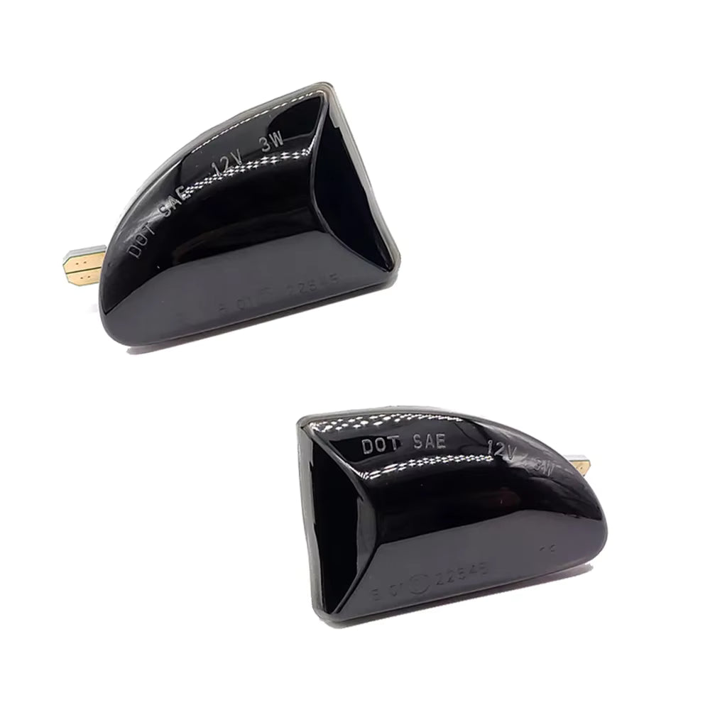 Coppia Frecce Laterali Progressive Dinamiche Fumè A Led Mcc Smart Fortwo 451