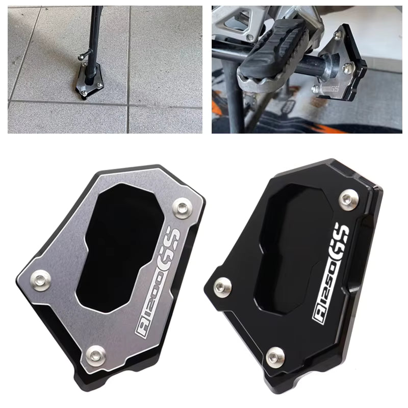Piastra Cavalletto Moto Estensione Laterale Per Bmw Gs 1250 R Con Logo