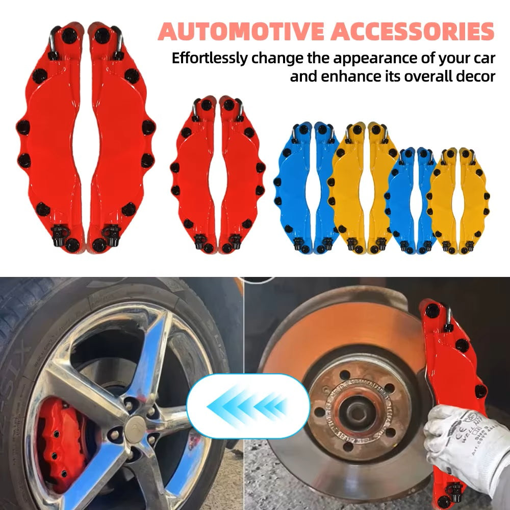 kit 4 cover coperture pinze freno per Mercedes classe A B C E SLK CLA GLA CLK no logo