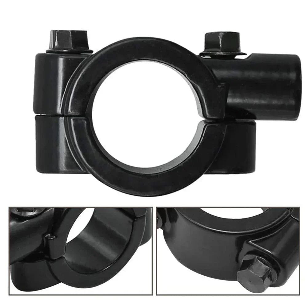 Coppia adattatori specchietti moto universali regolabili e vari diametri