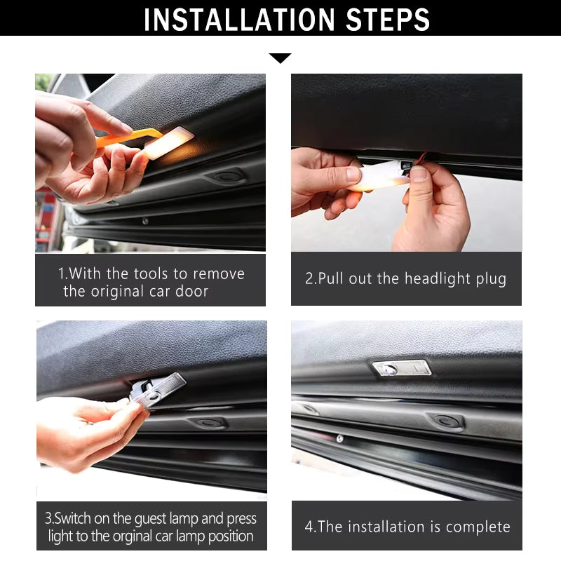 Proiettori Led Sottoporta Sotto Porta di cortesia Logo Mercedes R Gl Ml Classe M X164 W215 W164