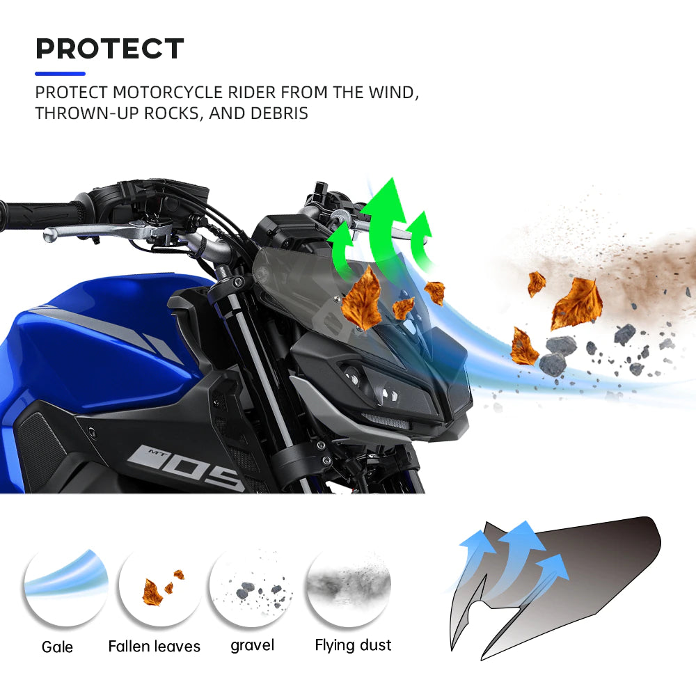 Cupolino Parabrezza Yamaha Mt09 Mt 09 Sp Con O Senza Logo 2017 2018 2019 2020