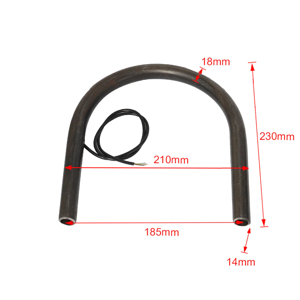 Arco Archetto Stop Telaietto Telaio Posteriore Led Frecce Integrate Cafè Racer 175 210 230 mm
