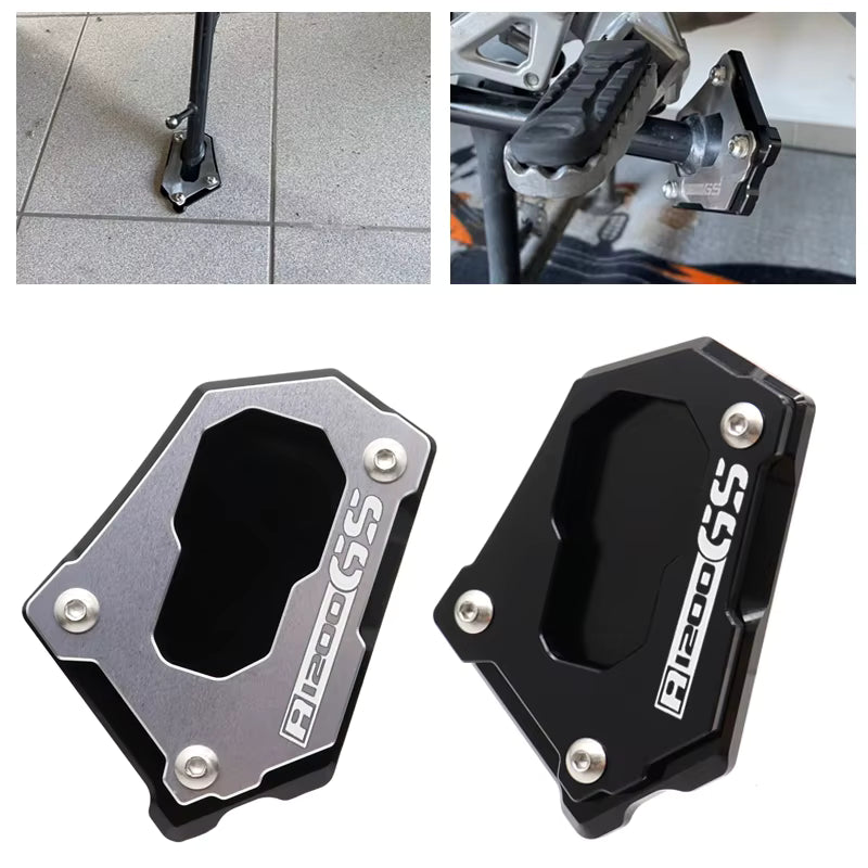 Piastra Cavalletto Moto Estensione Laterale Per Bmw Gs 1250 R Con Logo