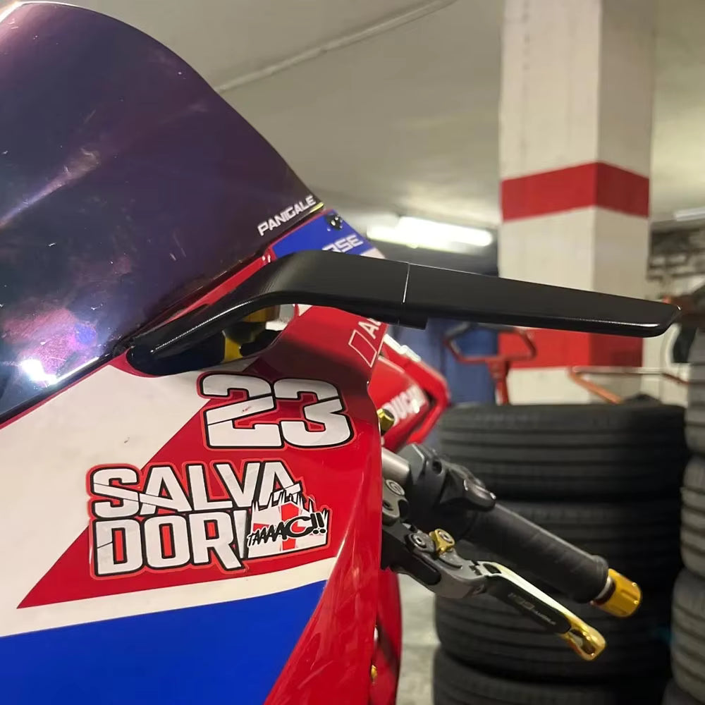 Specchietti Ala A Lama Aerodinamici Per Ducati Panigale 899 1199 Abs S Tricolore