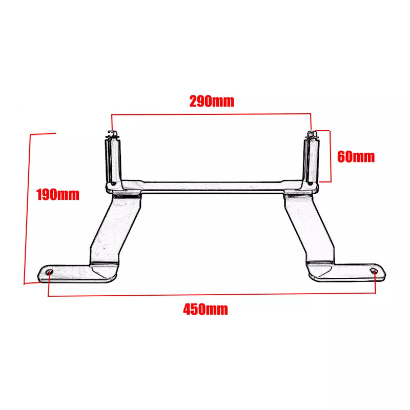 Staffa Per Faretti Bmw R1200gs R1250gs R1200 Gs Adv R 1250 Gs Adventure Gsa Moto Fendinebbia