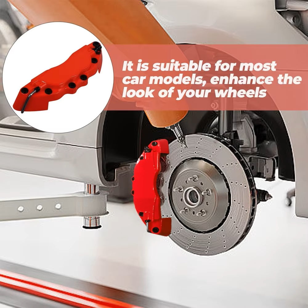 kit 4 cover coperture pinze freno per Mercedes classe A B C E SLK CLA GLA CLK no logo