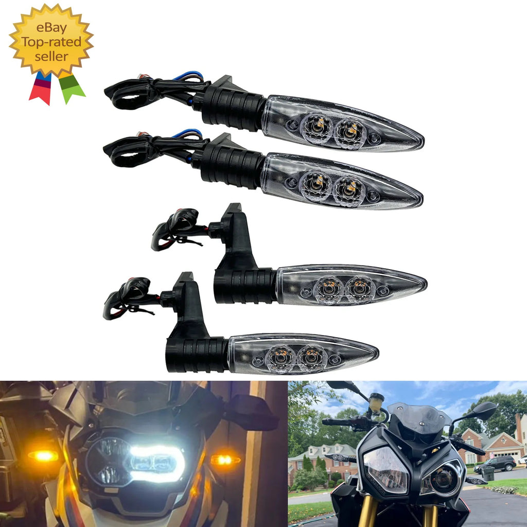 Frecce Direzionali anteriori posteriori Indicatori Led Bmw F 800 Gs F 800 R 1200 con Resistenze Ip67 Canbus