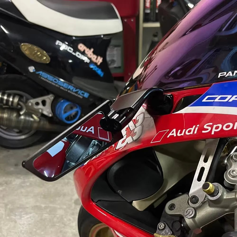 Specchietti Ala A Lama Aerodinamici Per Ducati Panigale 899 1199 Abs S Tricolore
