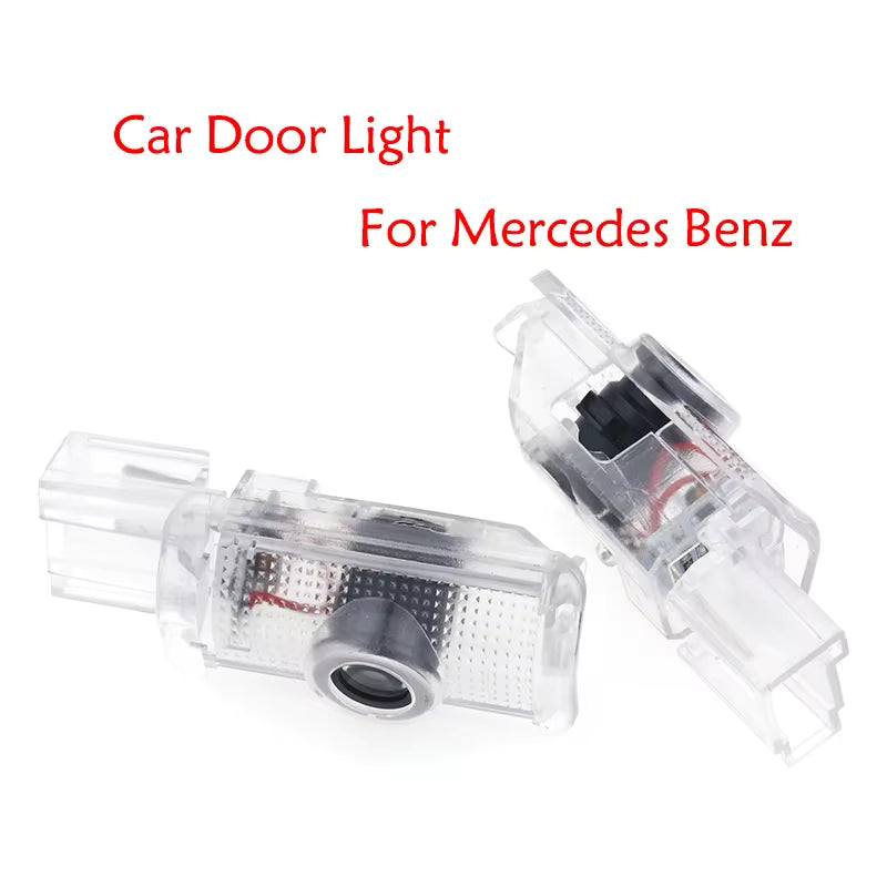 Proiettori Led Sottoporta Sotto Porta di cortesia Logo Mercedes R Gl Ml Classe M X164 W215 W164