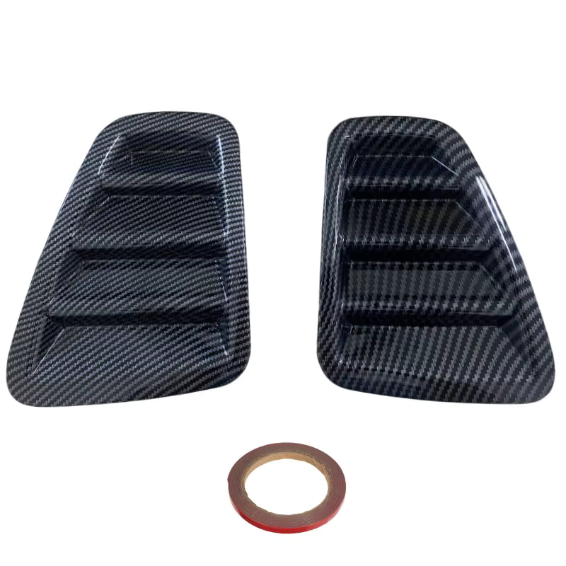 Coppia Cover Stop Posteriore Griglie Prese Aria Sx Dx Fiat 500 Abarth 595