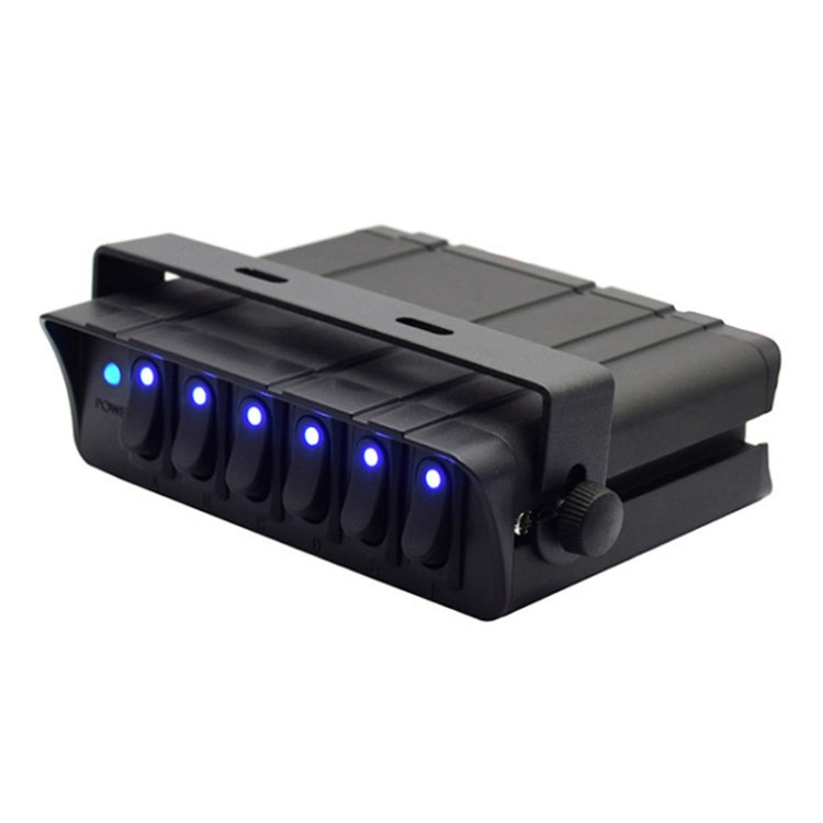 Pannello 6 Interruttori Auto Barca A 3 Pin Led Con Cablaggio 12v 12 Volts V