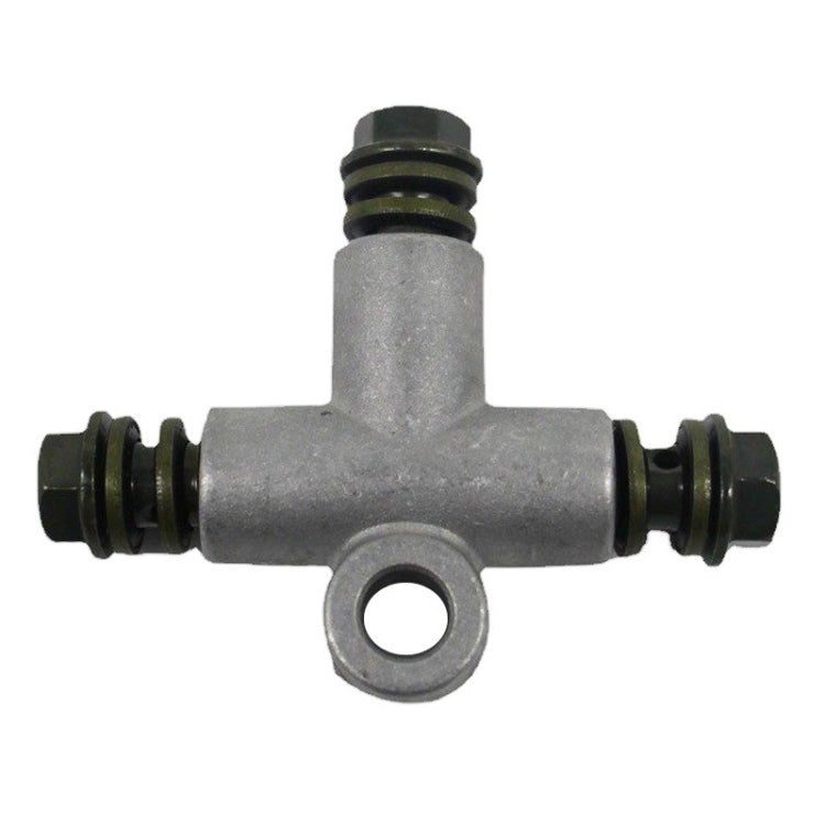 Interfaccia Connettore a Tre Vie Per Tubo Olio Freno ATV da 10 mm AUTO MOTO QUAD GOKART
