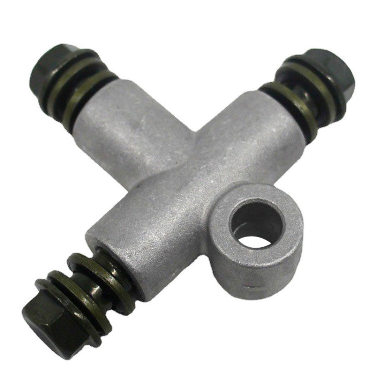 Interfaccia Connettore a Tre Vie Per Tubo Olio Freno ATV da 10 mm AUTO MOTO QUAD GOKART