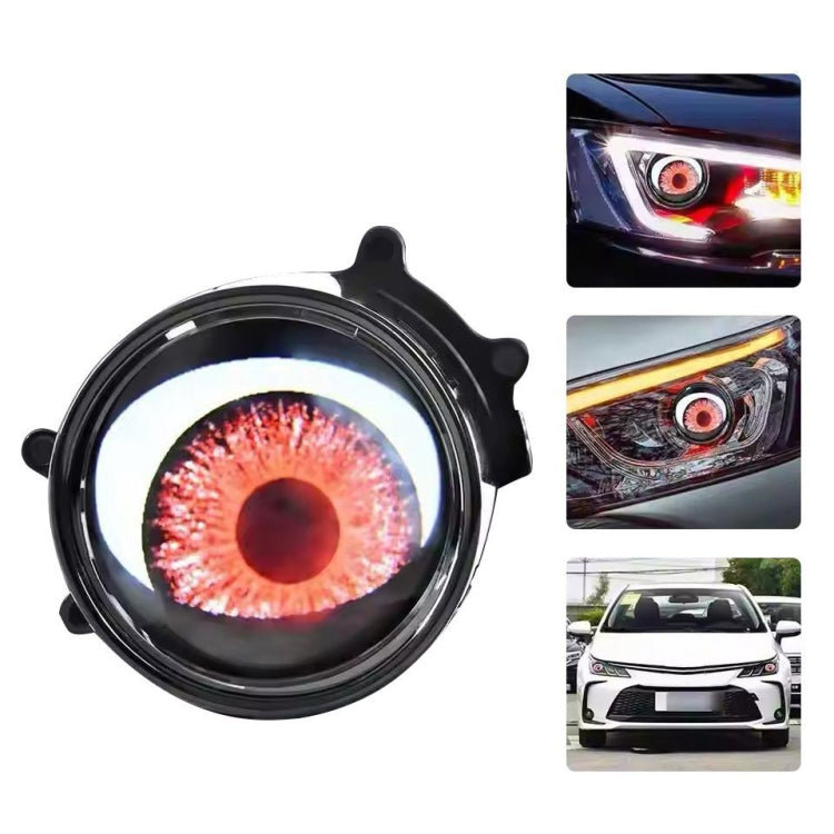 Coppia Fendinebbia Occhio Dinamico Led Devil Eye Per Tutte Le Auto 3 Pollici