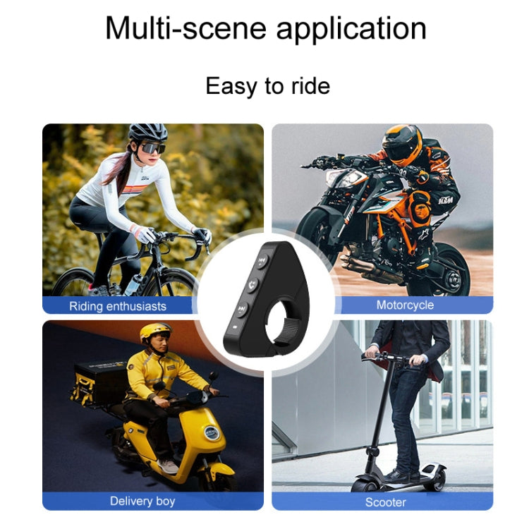 Telecomando Universale Bluetooth Manubrio Cellulare Android o Ios Per Moto Scooter Monopattino Bici elettrica