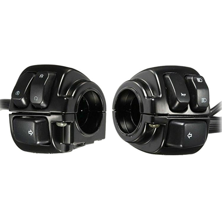 Interruttori Manubrio Vintage Moto Harley 25 Mm 883 Dyna Fx  Fl Super G