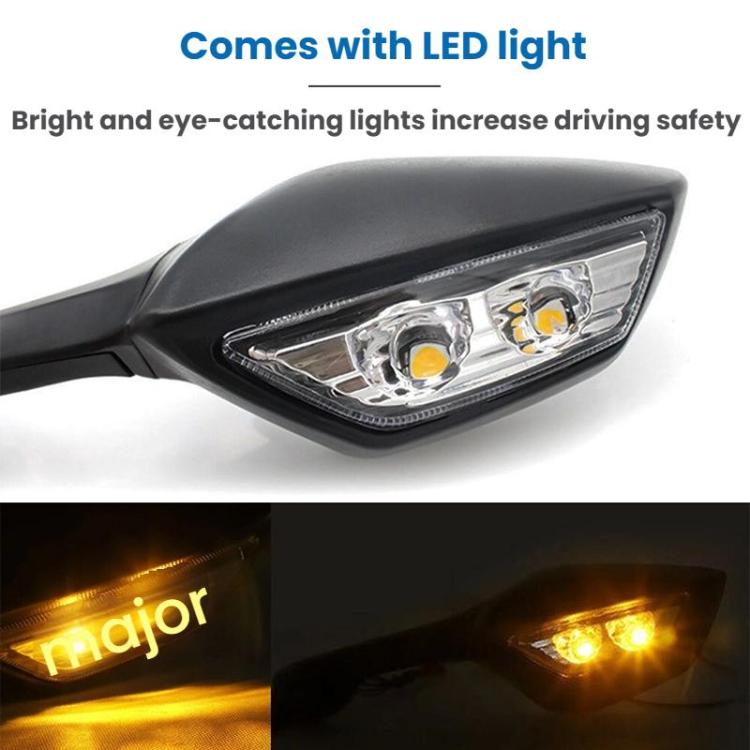 Specchietti con frecce led per NINJA Kawasaki ZX-10R 2011-2015 ZX1000