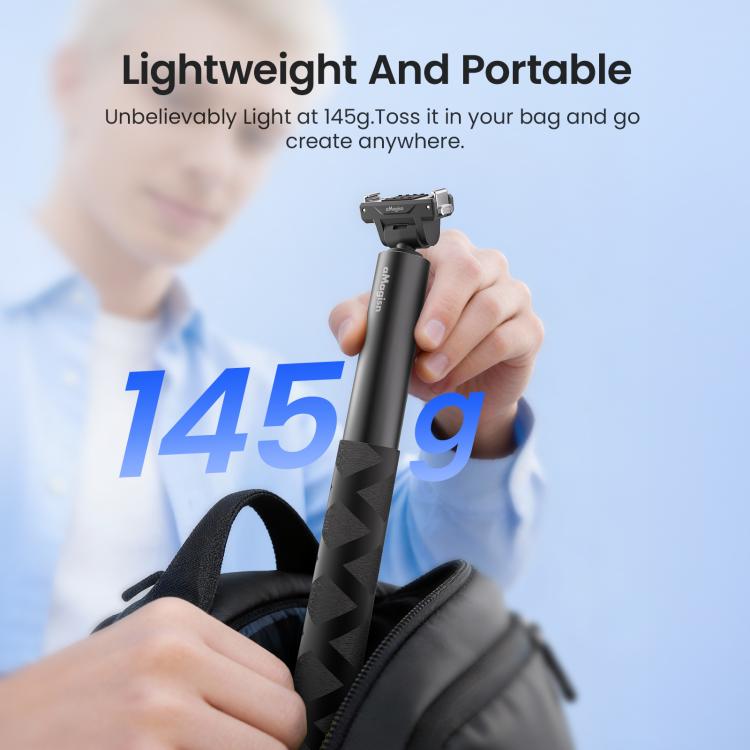 Selfie Stick Gimbal 120 Cm a Sgancio Rapido Per DJI Osmo 360 Action 5 Pro 4 3