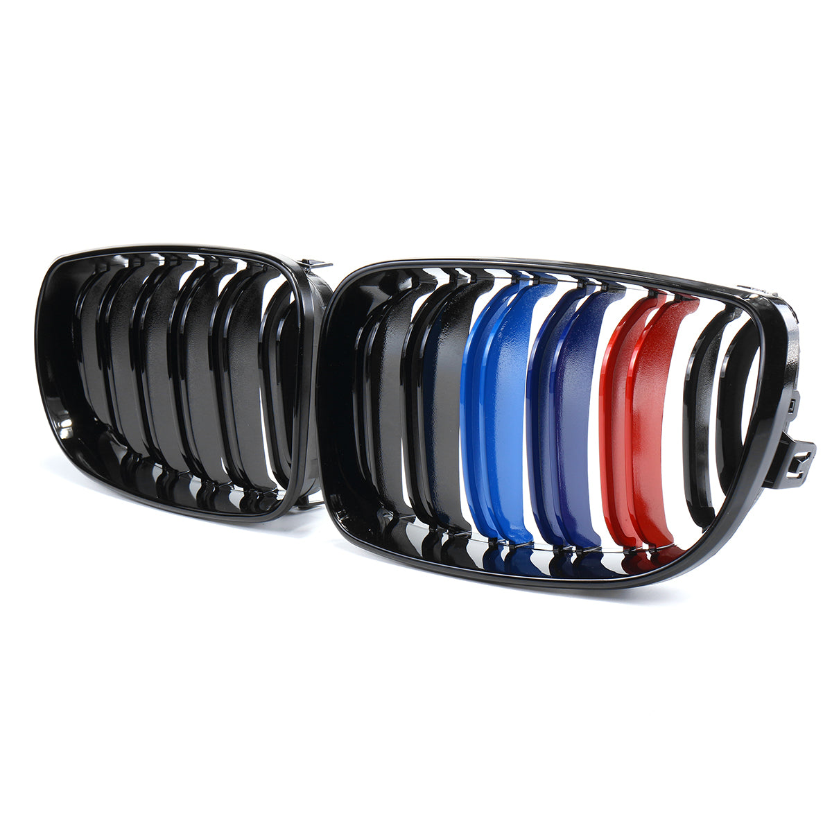 Griglie Frontali Tuning M Per Bmw Serie 1 E87 E82 E81 E88 E 87 08  Nere Sport