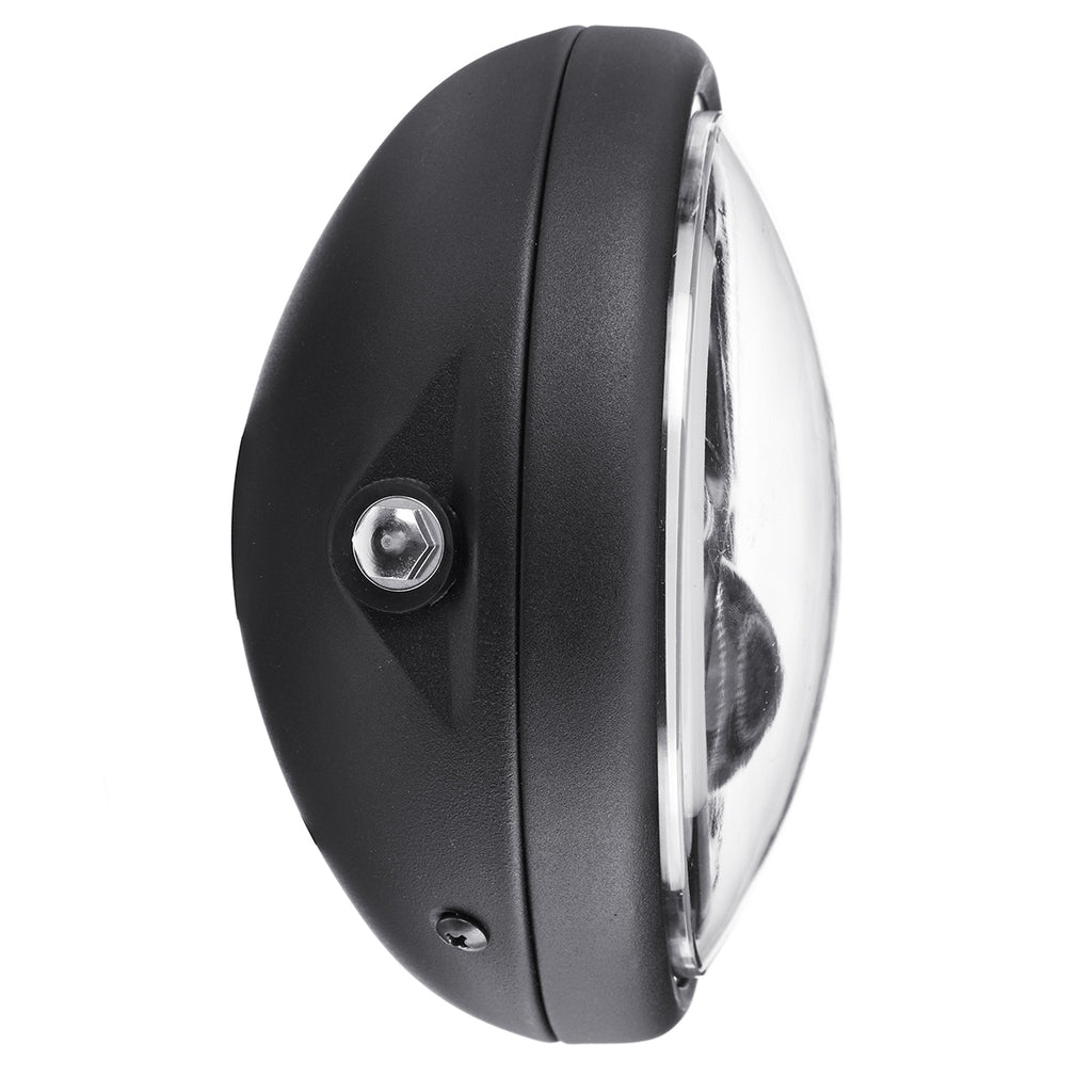 Faro Tondo Cafè Racer Per Yamaha Suzuki Guzzi Bmw Buell Led 190 Mm 7,5 Pollici