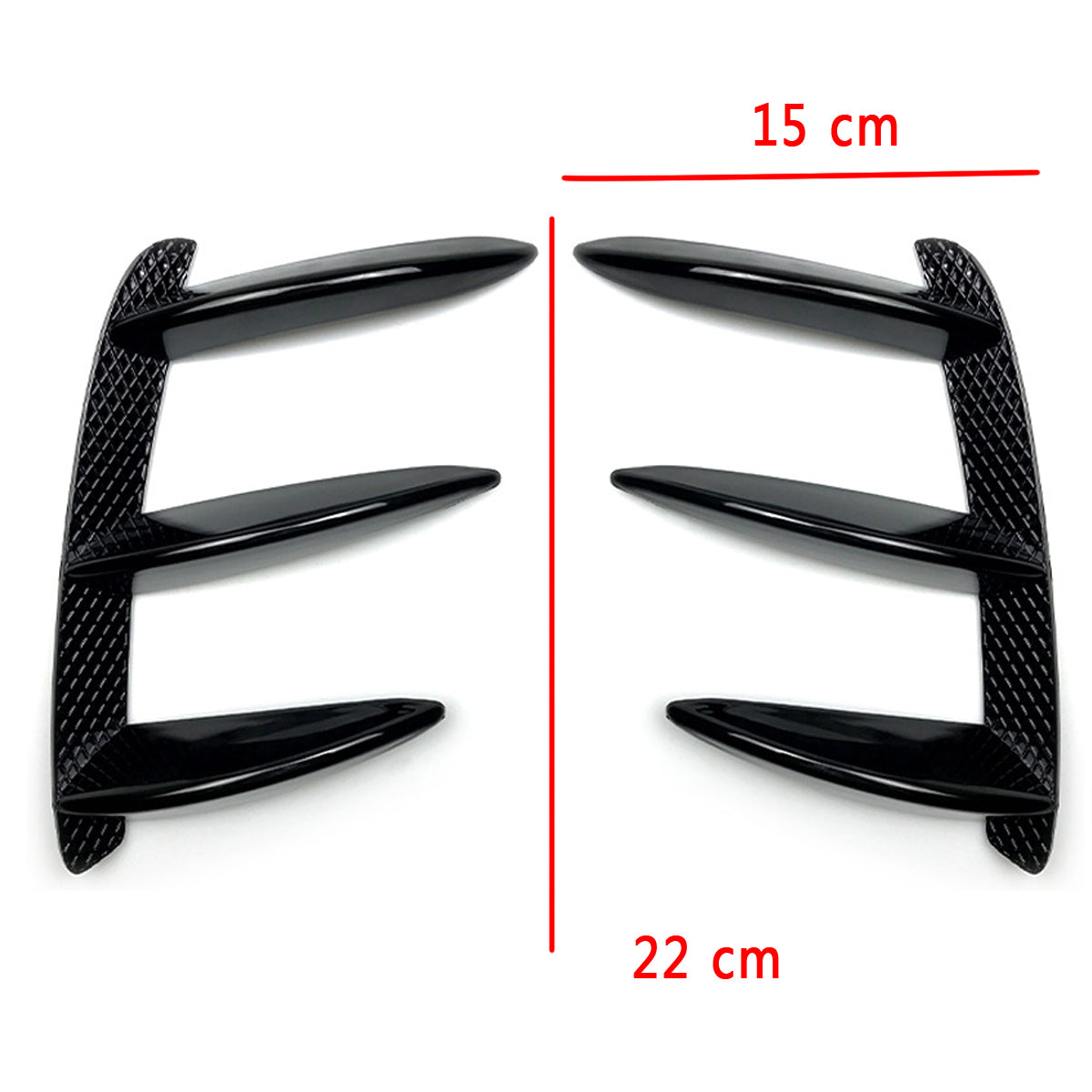 2 Spoiler Paraurti Posteriore Mercedes Classe A W176 A200 A250 A260 A45