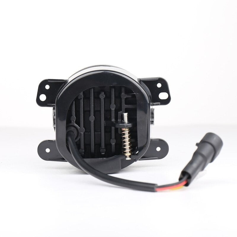 Coppia 2 Fendinebbia Led Angel Eye Per Tutte Le Auto Alfa Romeo Peugeot Smart