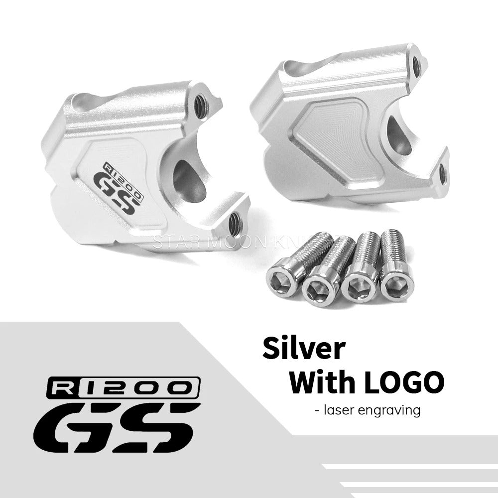 Riser Morsetto Bmw Per Estebdere Manubrio BMW R 1200 Gs R1200GS 2004-2007 Adventure