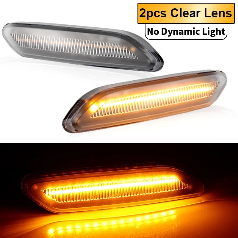 Coppia frecce laterali bianche o fumè led dinamiche per MINI COUNTRYMAN PACEMAN