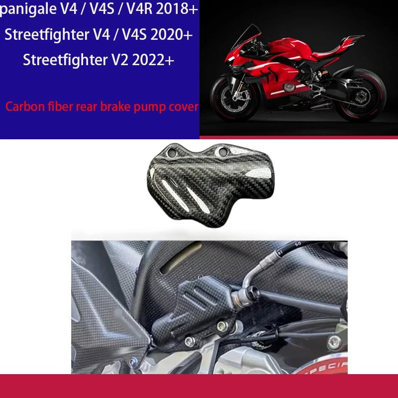 Protezione pompa freno posteriore Ducati Panigale V4 V2 899 955 959 1199 1299