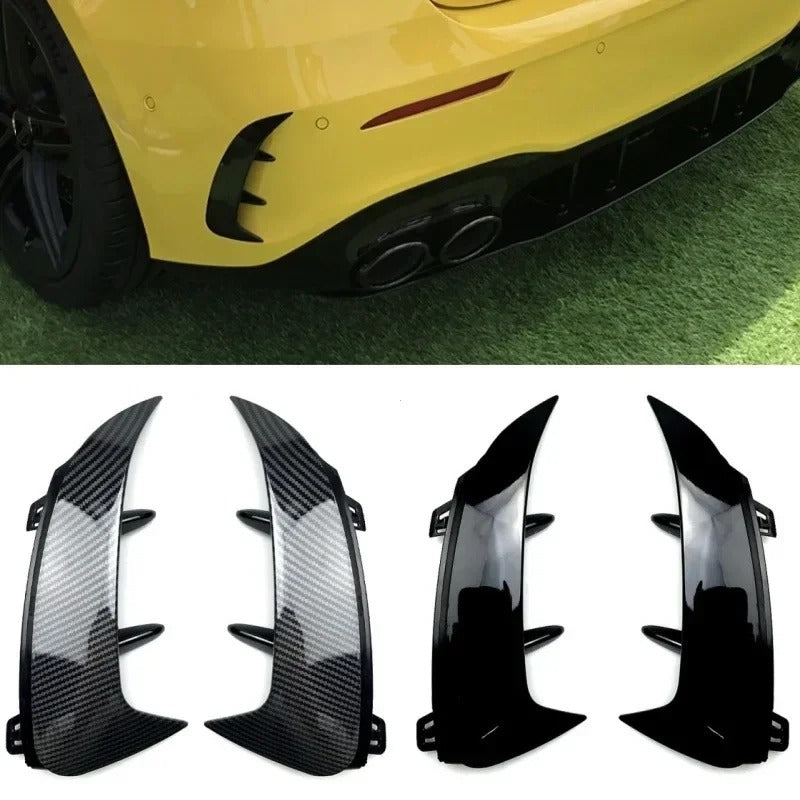 Spoiler Flaps Trim Prese Aria Paraurti Posteriore Mercedes Classe A W177