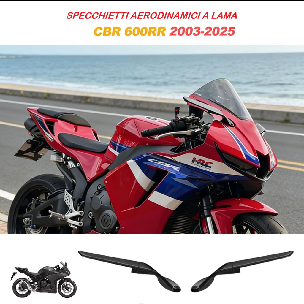 Specchietti Aerodinamici Ad Ala Sportivi Per Honda CBR 600 RR