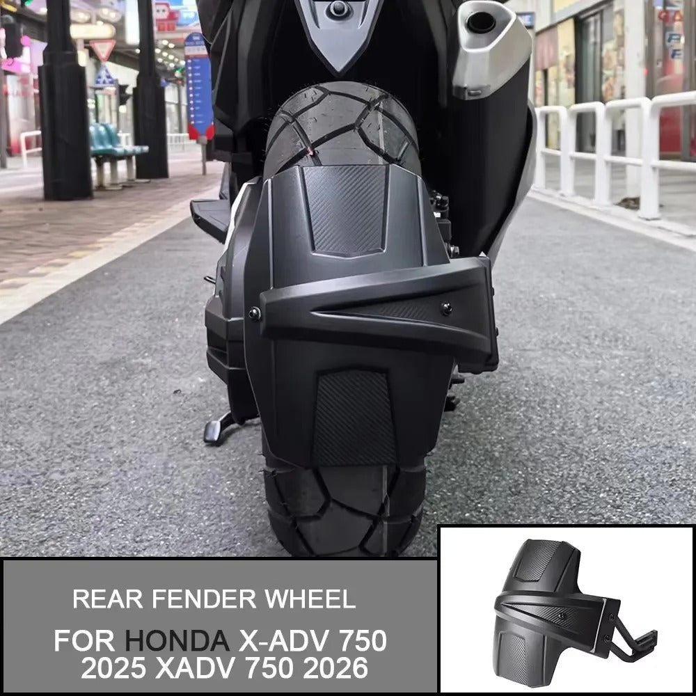 Parafango posteriore HONDA X-ADV 750 X ADV NERO OPACO