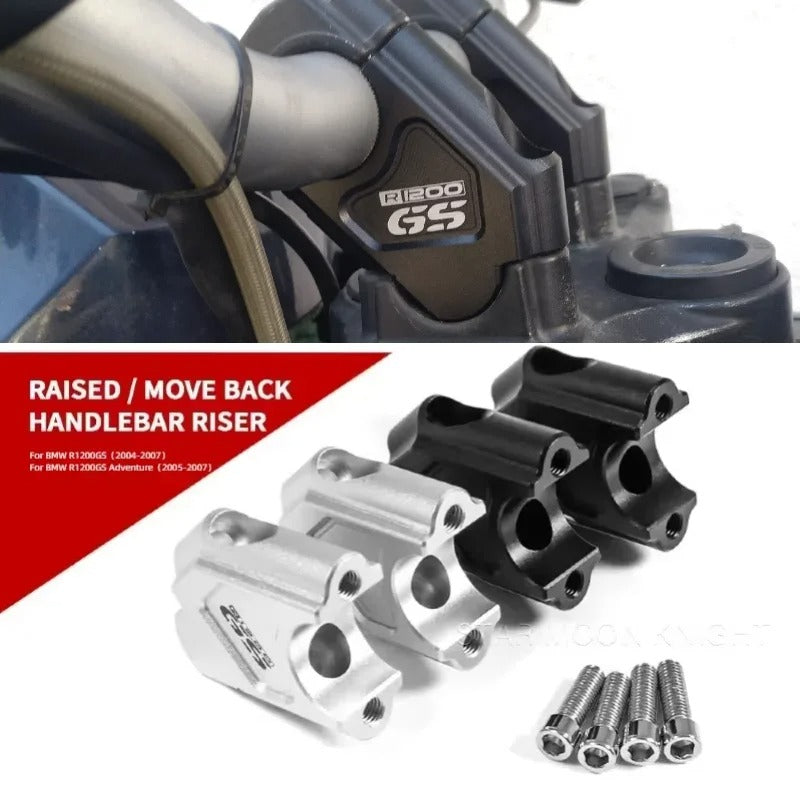 Riser Morsetto Bmw Per Estebdere Manubrio BMW R 1200 Gs R1200GS 2004-2007 Adventure