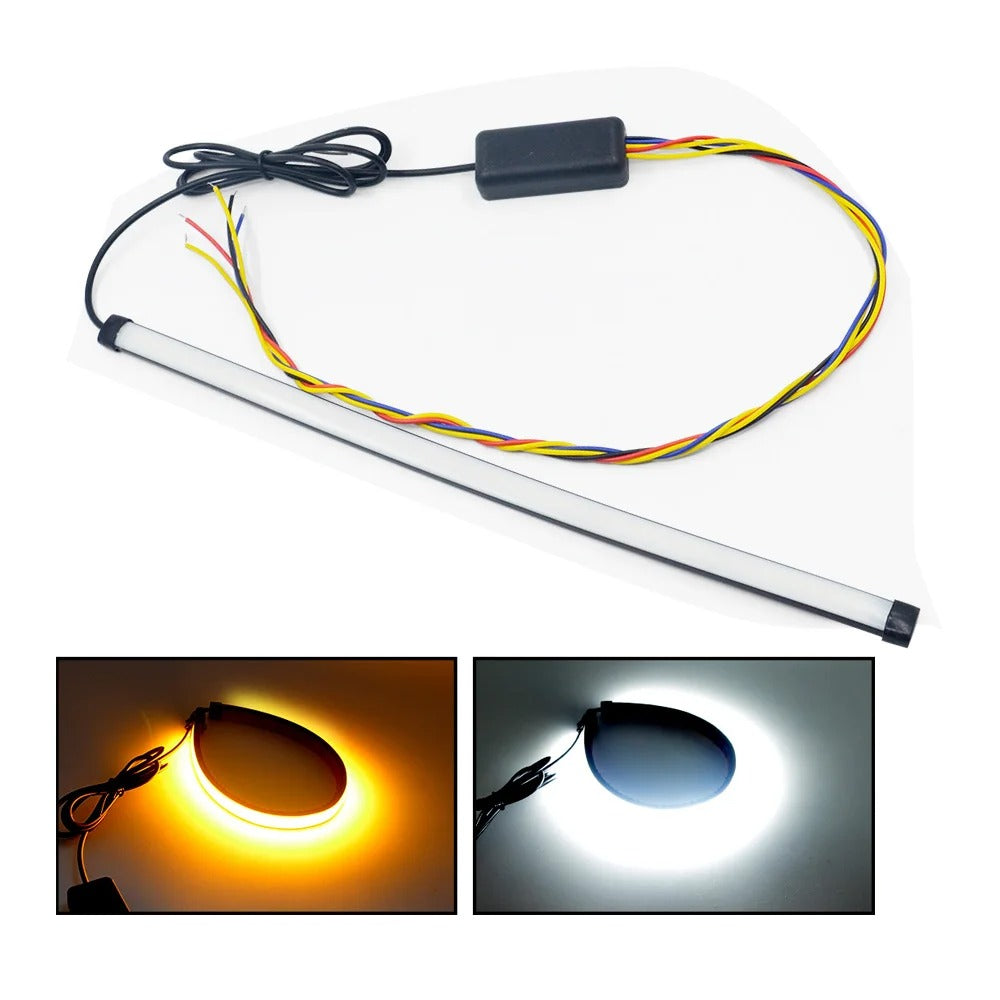 Faro stop frecce led sequenziali moto custom cafe racer SCRAMBLER