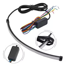 Faro stop frecce led sequenziali moto custom cafe racer SCRAMBLER