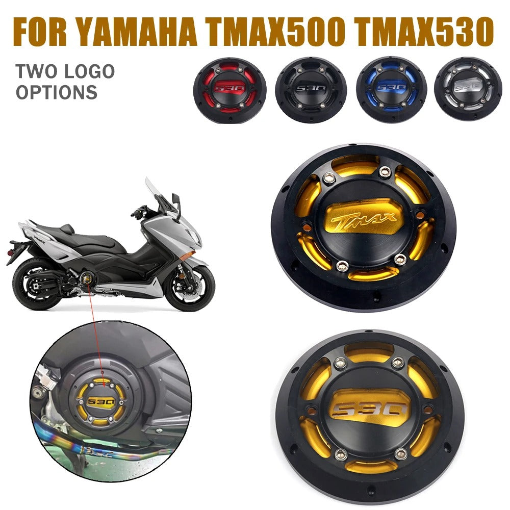 Paramotore Per Yamaha T-MAX TMAX 530 500 TMAX530 TMAX500 Motore Del Motociclo Coperchio di Protezione Statore Copertura Della Protezione Slider Accessori