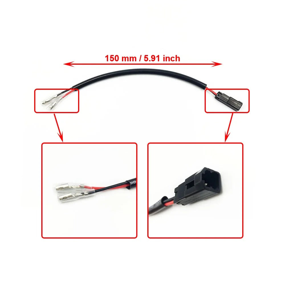 Coppia Connettori Frecce Moto Ducati 696 796 797 800 803 821 848 899 937 939