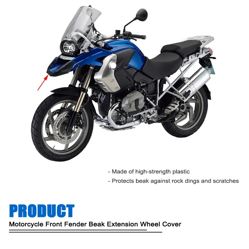 Parafango Estensione Prolunga Becco Bmw Bmw R1200 Gs 2008 Al 2012 Anteriore