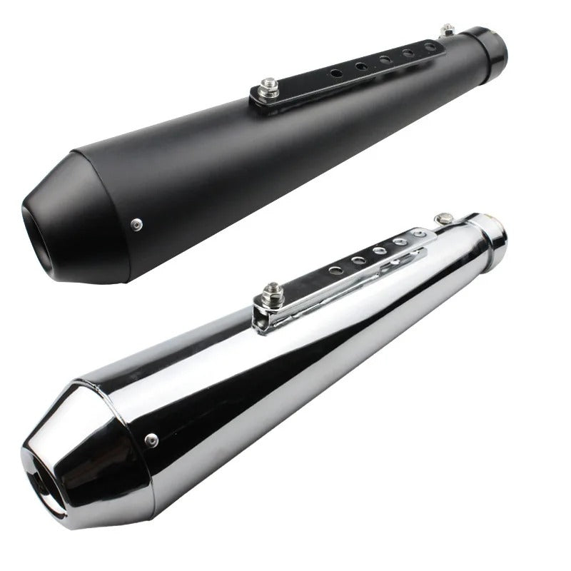 Marmitta MEGATON Universale Moto Cafe Racer Scrambler Terminale DI SCARICO